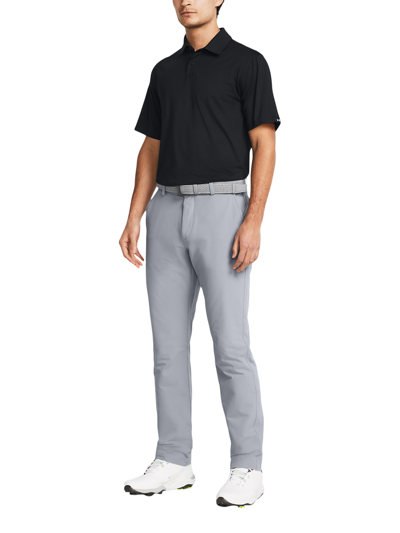Product image 1 of 4, which shows Under Armour Matchplay Tapered Trousers, Steel, S