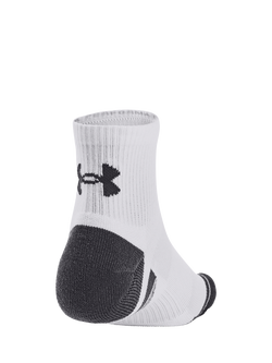 Under Armour Per Tech Socks, Pack of 3, White - view 2, White / White / Jet