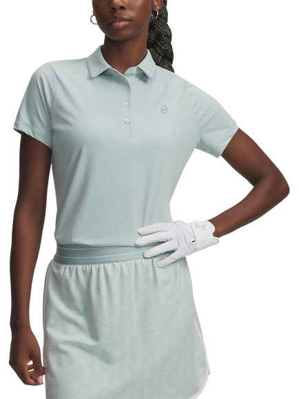 Under Armour Women's Drive Quick-Dry Polo Shirt, Enamel Blue/Ena, Enamel Blue / / Ena