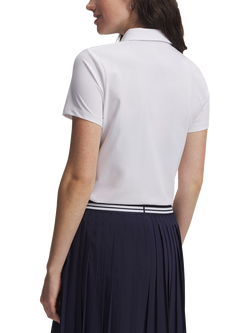 Under Armour Golf Short Sleeve Polo Shirt, White / / White - view 2, White / / White