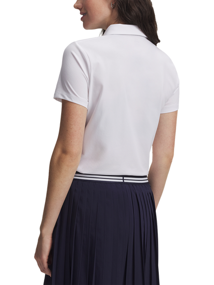 Under Armour Golf Short Sleeve Polo Shirt, White / / White - view 2, White / / White