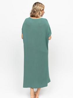 Cyberjammies Kallie Jersey Nightdress, Seafoam Green - view 2, Seafoam Green