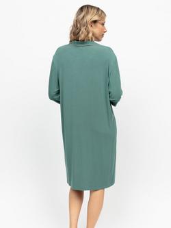 Cyberjammies Kallie Jersey Nightshirt, Seafoam Green - view 2, Seafoam Green