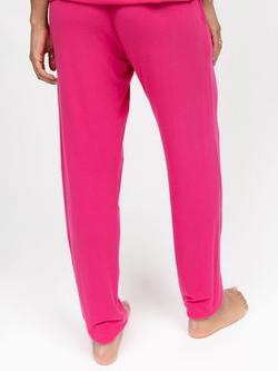 Cyberjammies Chloe Jersey Pyjama Bottoms, Pink - view 2, Pink