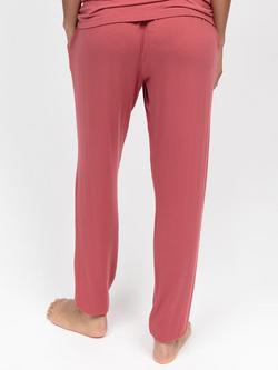 Cyberjammies Josie Jersey Pyjama Bottoms, Terracotta - view 2, Terracotta