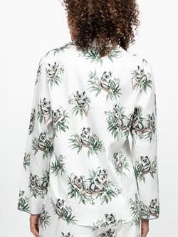 Cyberjammies Kallie Koala Print Pyjama Shirt, Multi - view 2, Multi