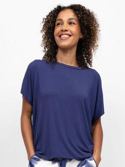Cyberjammies Indigo Jersey Slouch Pyjama Top, Navy, Navy