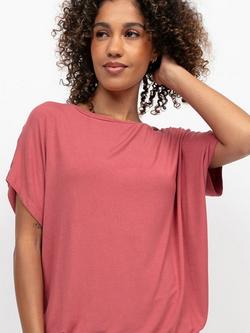 Cyberjammies Josie Slouch Jersey Top, Terracotta, Terracotta