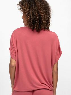 Cyberjammies Josie Slouch Jersey Top, Terracotta - view 2, Terracotta