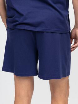 Cyberjammies Jersey Pyjama Shorts, Navy - view 2, Navy