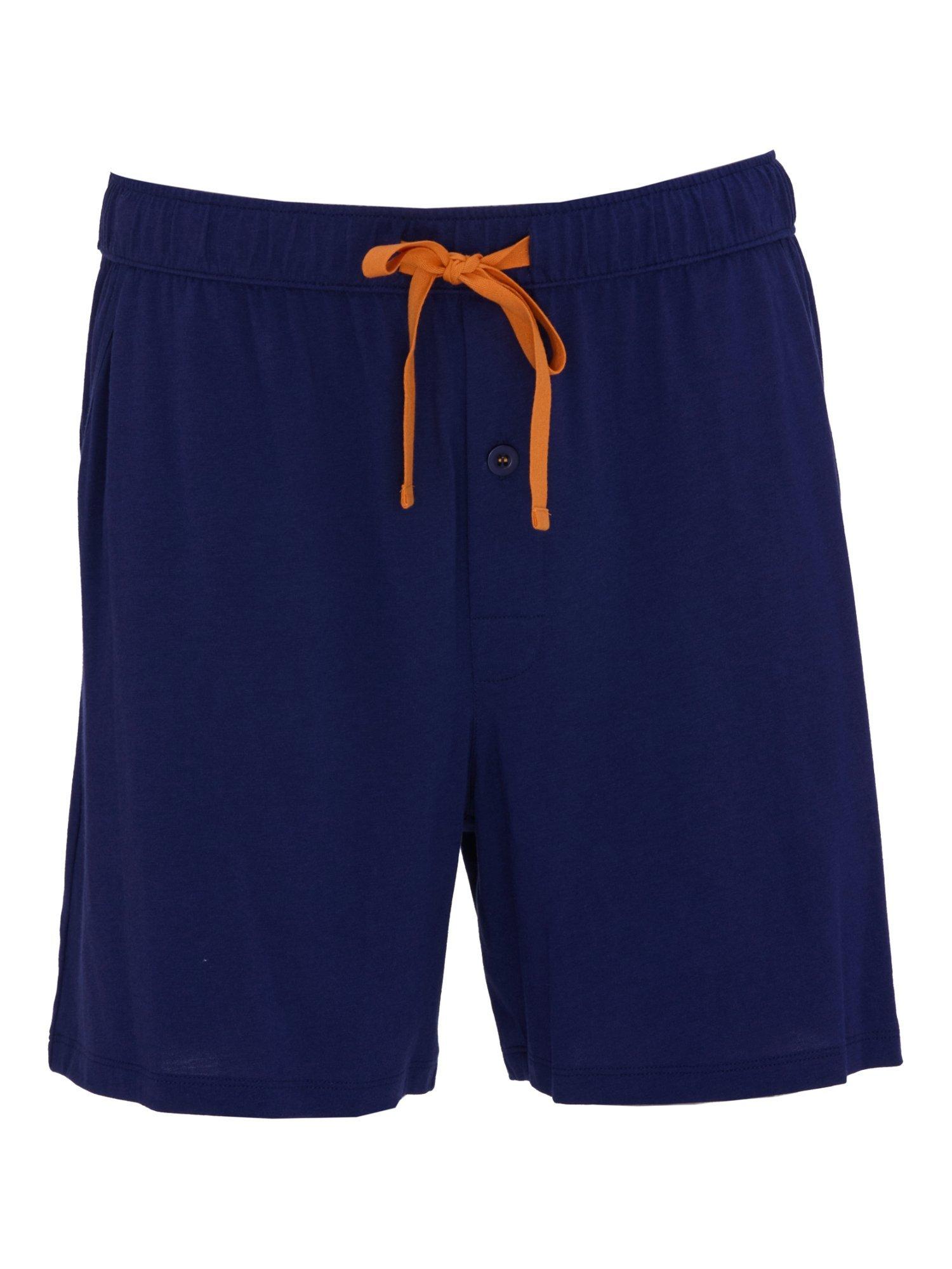 Product image 4 of 4, which shows Cyberjammies Jersey Pyjama Shorts, Navy, S