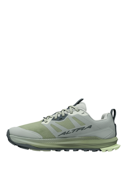 Altra Women's Lone Peak 9+ Trail Running Shoes, Grey/Green - view 2, Grey/Green