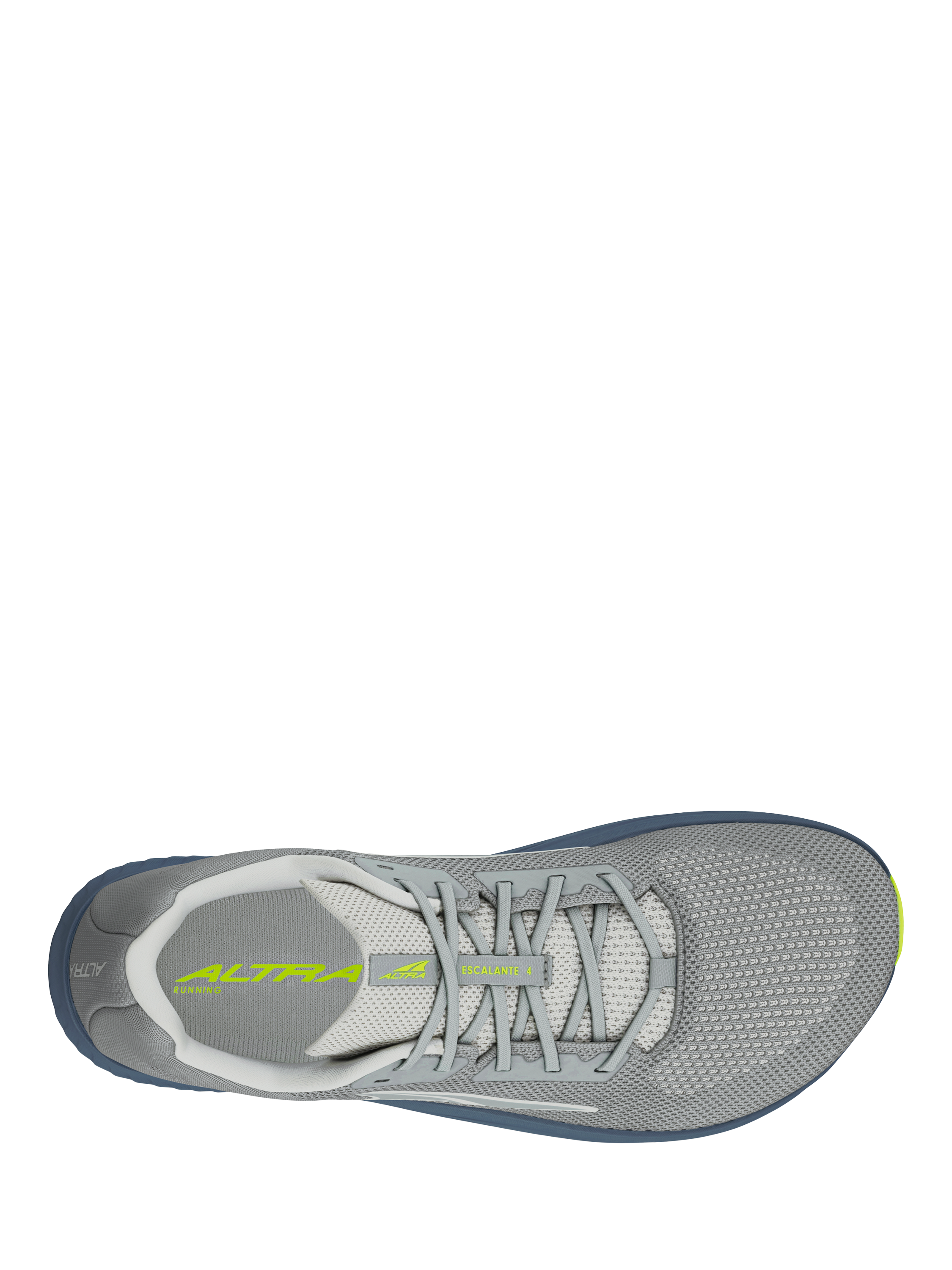 Product image 3 of 6, which shows Altra Women's Escalante 4 Running Shoes, Grey/Lime, 7