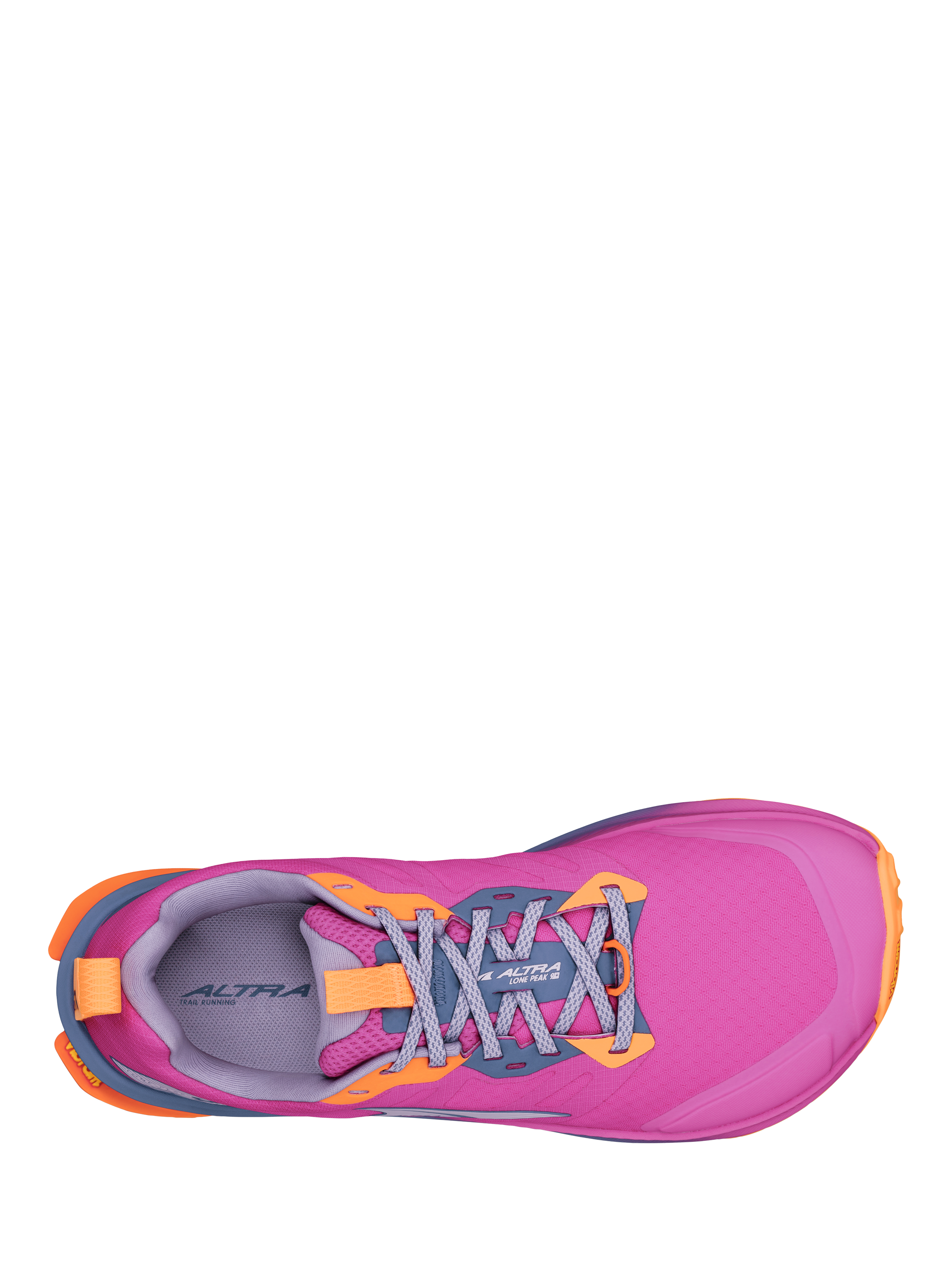 Product image 3 of 6, which shows Altra Women's Lone Peak 9+ Trail Running Shoes, Raspberry, 4