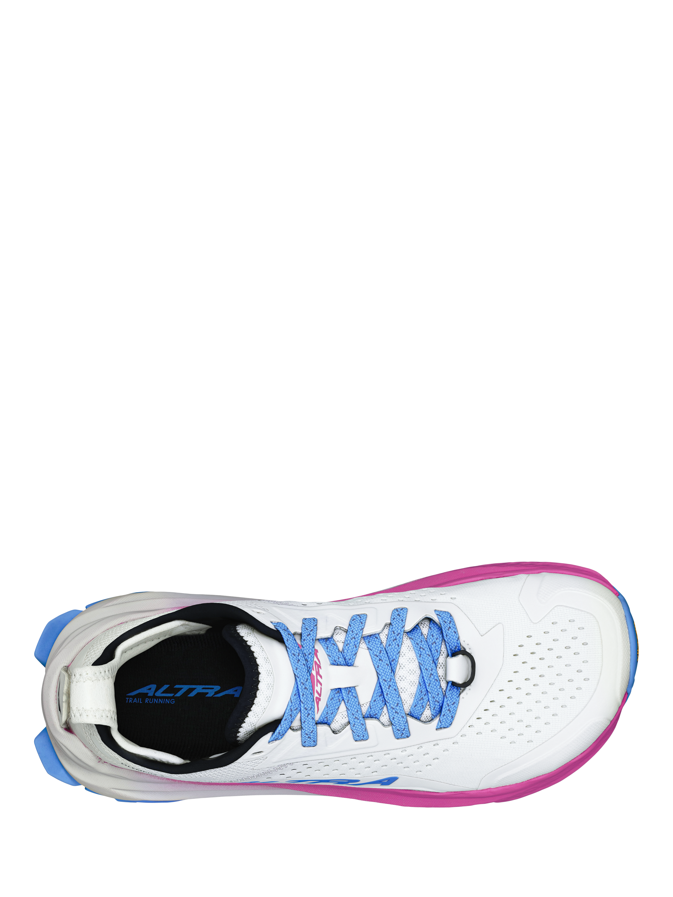 Product image 3 of 6, which shows Altra Women's Olympus Trail Running Shoes, White/Multi, 4