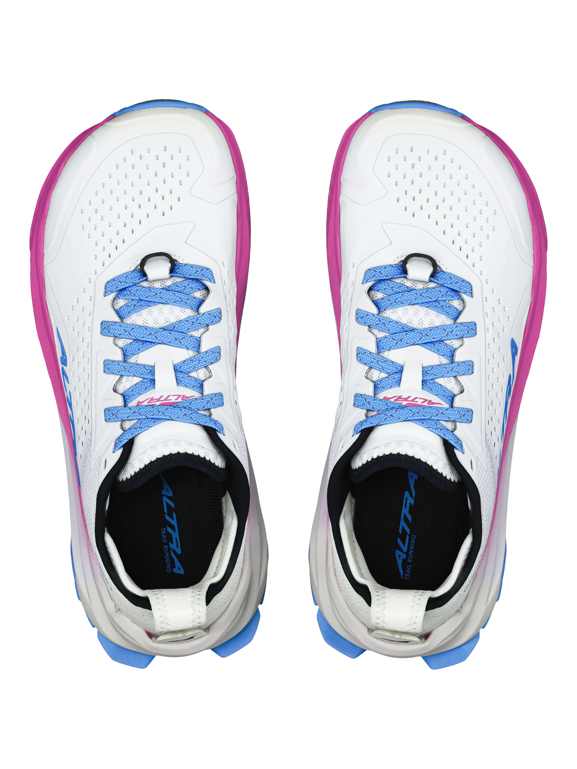 Product image 6 of 6, which shows Altra Women's Olympus Trail Running Shoes, White/Multi, 4