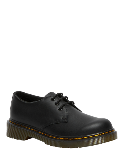 Dr. Martens Kids' 1461 Leather Lace Up Shoes, Black - view 2, Black