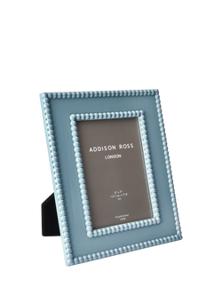 Addison Ross Bobbin Lacquer Photo Frame, 5 x 7" (13 x 18cm), Chambray