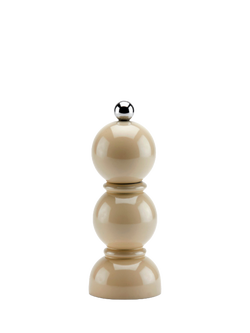 Addison Ross Bobbin Salt/Pepper Mill, H14cm, Cappuccino