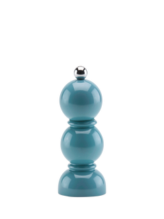 Addison Ross Bobbin Salt/Pepper Mill, Chambray, H14cm