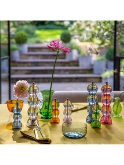 Addison Ross Bobbin Acrylic Salt/Pepper Mill, H24cm - view 2, Icy White