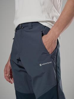 Montane Terra Hiking Trousers, Blue Multi - view 2, Blue Multi