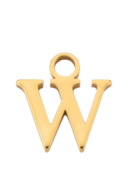 frkl. Lower Case Initial Charm, Gold, W