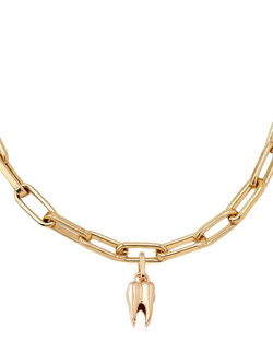 frkl. Sweet Tooth Necklace, Gold - view 2, Gold