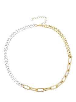 frkl. Link Up Necklace, Gold/Silver, Gold/Silver