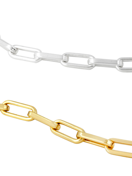 frkl. Mega Mixed Metal Necklace, Gold/Silver - view 2, Gold/Silver