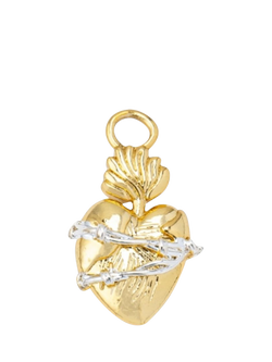 frkl. Love Is Pain Charm, Gold, Gold