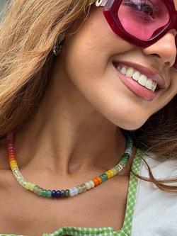 frkl. Candy Bead Necklace, Multi - view 2, Multi