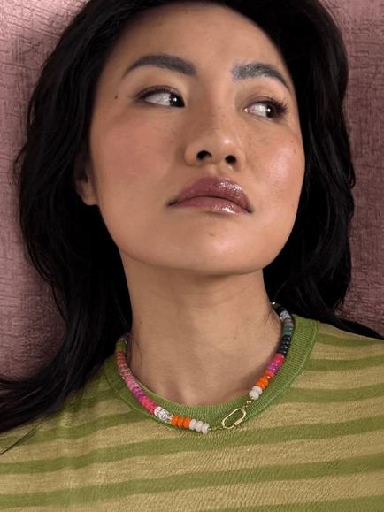 frkl. Candy Bead Necklace, Multi - view 2, Multi
