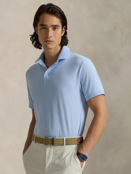 RLX Short Sleeve Polo Shirt, Office Blue, Office Blue