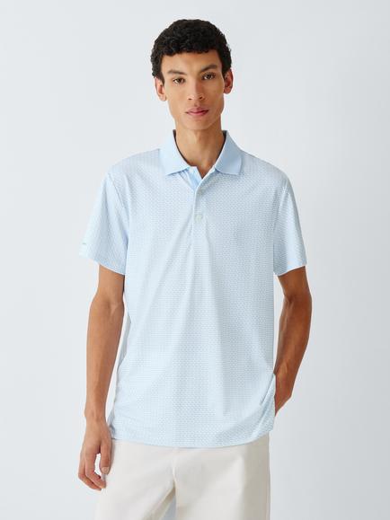 RLX Regular Fit Short Sleeve Knit Polo Shirt, Office Blue Penny, Office Blue Penny L