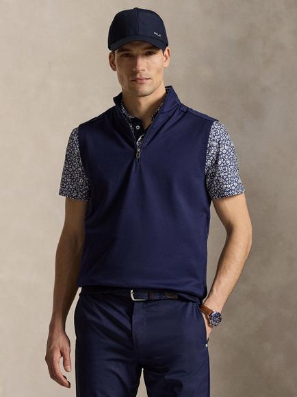 RLX Half-Zip Knitted Gilet, Refined Navy, Refined Navy