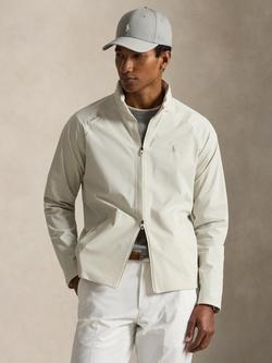 Polo Golf by Ralph Lauren Lightweight Hooded Zip Jacket, Stone Pebble, Stone Pebble