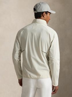 Polo Golf by Ralph Lauren Lightweight Hooded Zip Jacket, Stone Pebble - view 2, Stone Pebble