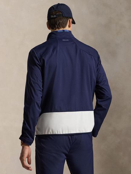 RLX Windbreaker Jacket, Ceramic White/ Refined Navy - view 2, C White/ Ref Navy