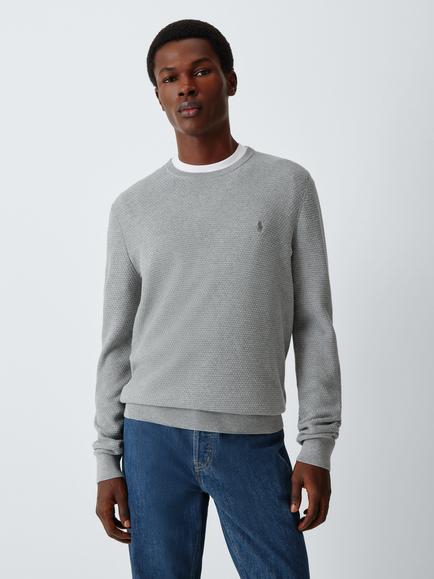 RLX Cotton Blend Jumper, Andover Heather, Andover Heather