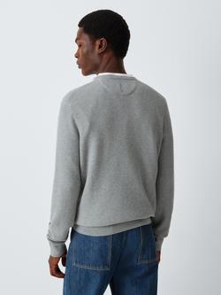 Polo Golf by Ralph Lauren Cotton Blend Jumper, Andover Heather - view 2, Andover Heather