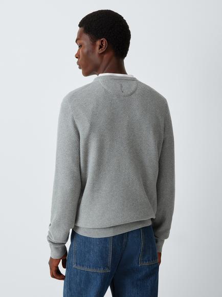 RLX Cotton Blend Jumper, Andover Heather - view 2, Andover Heather