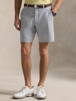Polo Golf by Ralph Lauren Striped Seersucker Shorts, Old Royal/Ceramic White, Old Royal/Ceramic White