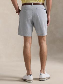 Polo Golf by Ralph Lauren Striped Seersucker Shorts, Old Royal/Ceramic White - view 2, Old Royal/Ceramic White