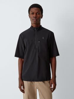Polo Golf by Ralph Lauren Woven Half-Zip Sweatshirt, Polo Black, Polo Black