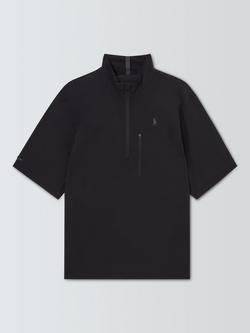 Polo Golf by Ralph Lauren Woven Half-Zip Sweatshirt, Polo Black, Polo Black