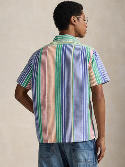 Ralph Lauren Cotton Woven Seersucker Shirt, 7148 Hb Island - view 2, 7148 Hb Island