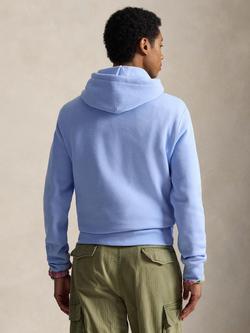 Ralph Lauren Polo Bear Cotton Blend Hoodie, Austin Blue - view 2, Austin Blue