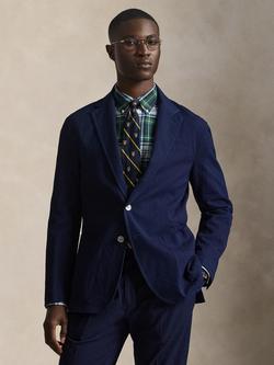 Polo Ralph Lauren Tailored Fit Cotton Sports Coat, Indigo, Indigo
