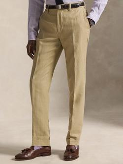 Ralph Lauren Linen Suit Trousers, Costal Beige, Costal Beige
